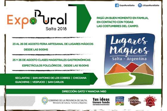Se realiza la Feria Artesanal de Lugares Mágicos
