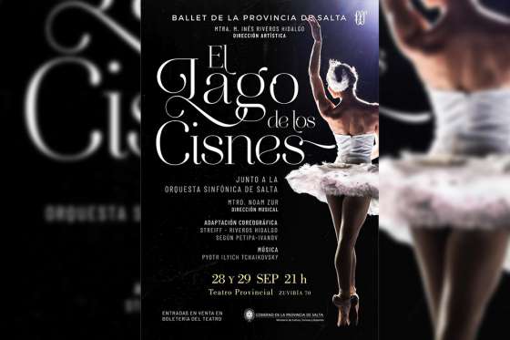 En septiembre llega el clásico Lago de los cisnes