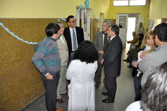 Chagra Dib visitó el hospital Joaquín Castellanos de Güemes
