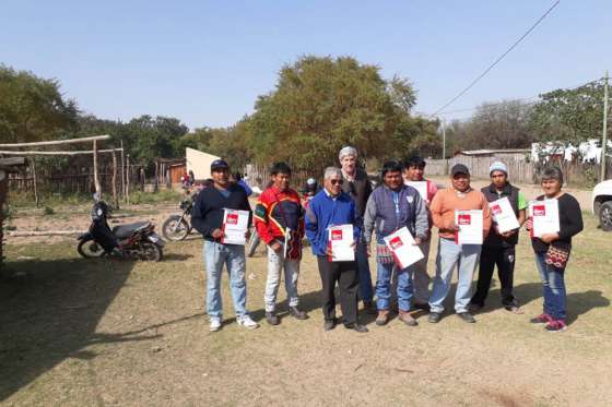 Entregaron 30 soluciones habitacionales a comunidades aborígenes de Tartagal