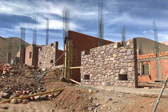 El Gobierno construye un nuevo edificio escolar de nivel medio en paraje Colanzulí