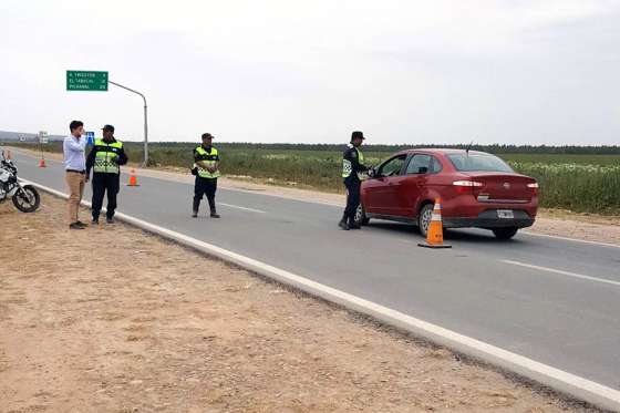 Más de 14.500 vehículos fueron controlados durante el fin de semana