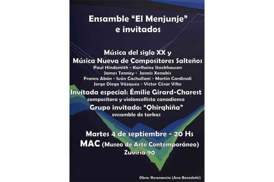Hoy en el MAC se presentará el concierto “El sonido nos visita, visitamos al sonido”