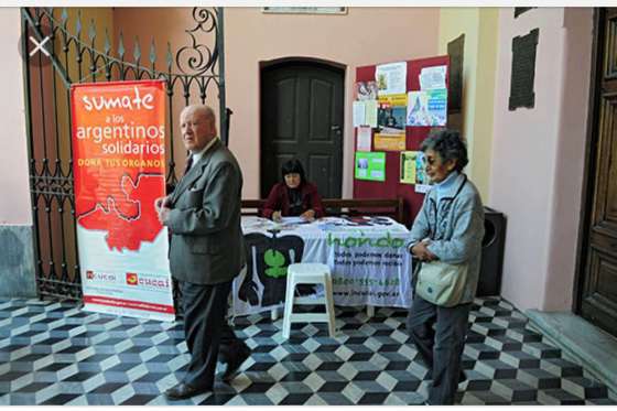 Los asistentes a los cultos del Milagro podrán registrarse como donantes de órganos