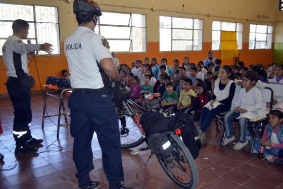 Seguridad concientizó a más de dos mil estudiantes en el norte provincial