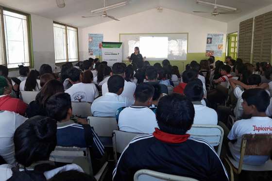 Estudiantes de Orán aprendieron sobre  los perjuicios que generan las adicciones