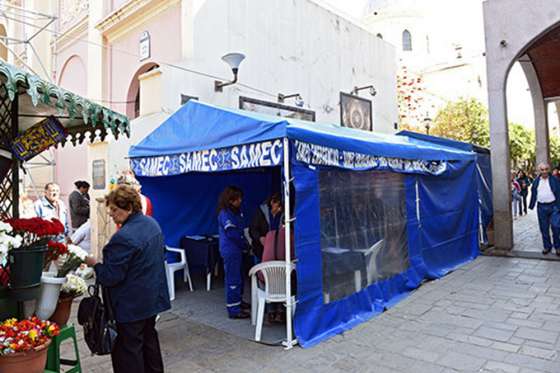 SAMEC refuerza la cobertura sanitaria para las festividades de El Milagro