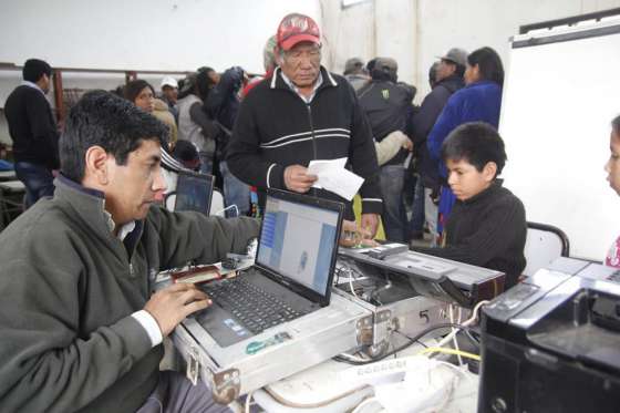 Más de 500 vecinos de parajes de Santa Victoria Este gestionaron su DNI de forma gratuita