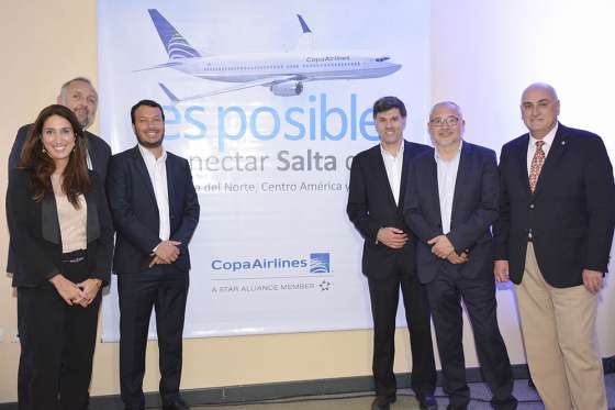 Con diversas acciones promocionan el vuelo Salta – Panamá que operará COPA Airlines desde diciembre