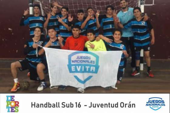 Juventud de Orán, a la final de los Juegos Evita en handball