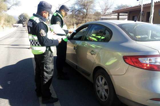 Intenso trabajo preventivo de Seguridad Vial durante el fin de semana