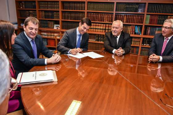 El Gobierno provincial cedió a la Corte de Justicia un edificio para el funcionamiento de un juzgado múltiple