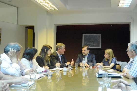 El Vicegobernador recibió a la Mesa de Trabajo Social Minero de Santa Rosa de los Pastos Grandes