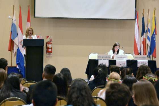 La ministra Bibini abrió una de las charlas en la jornada de la OAJNU en Salta