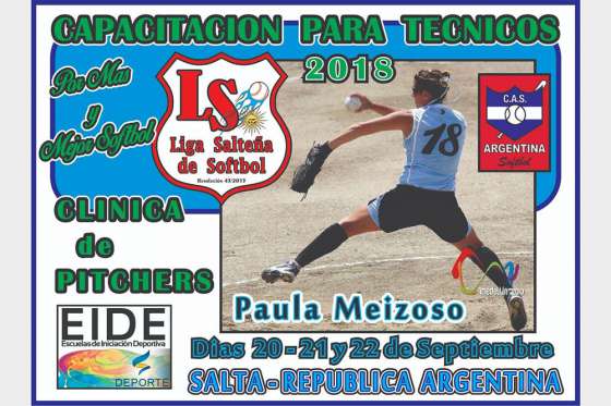 Capacitación de softbol para técnicos