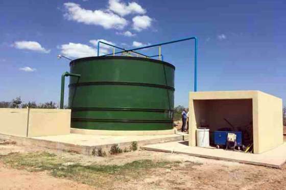 Está próxima a finalizar la obra de la nueva planta depuradora de General Ballivián