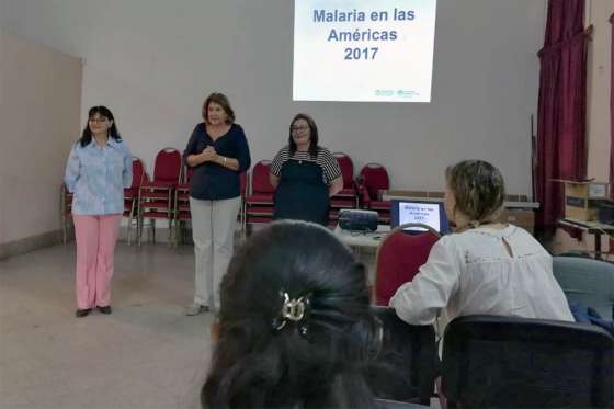 Continúan previniendo a los equipos de salud en Paludismo