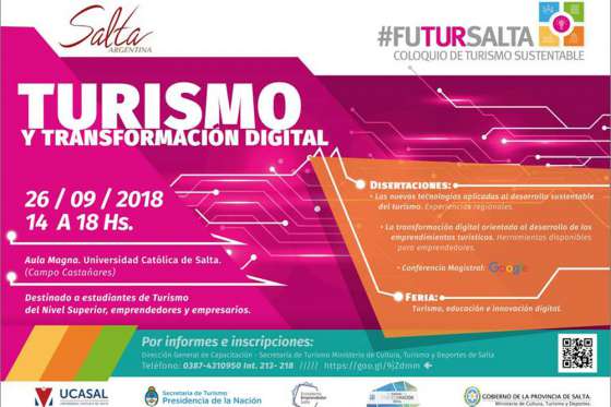 Hoy se realizará el coloquio de Turismo Sustentable FuturSalta 2018