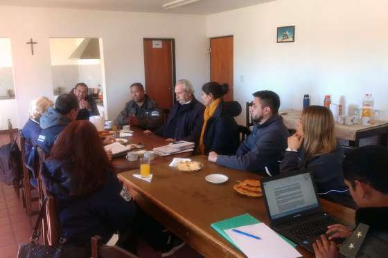 La situación del Complejo de Sico fue planteada a funcionario nacional