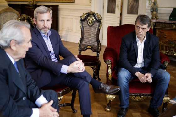 El representante de Relaciones Internacionales de Salta se reunió con el ministro Frigerio