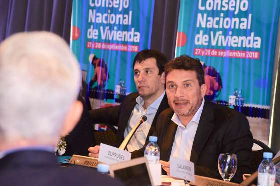 Obras y financiamiento entre los temas abordados por los presidentes de los IPV