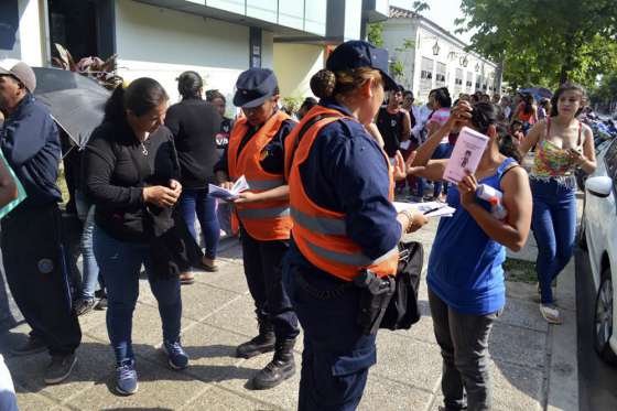 Más de 1600 personas participaron de la jornada preventiva de Seguridad en Orán