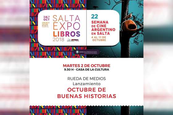 Presentan hoy Octubre de Buenas Historias