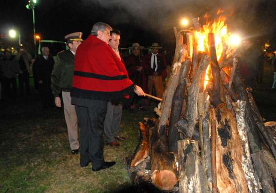 Se cumplió en Buenos Aires la guardia bajo las estrellas