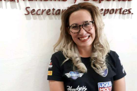 La salteña Estefanía Cainzo es la única argentina del motociclismo  a nivel mundial