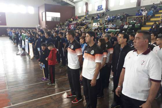 Apertura de las Olimpíadas NOA del Servicio Penitenciario Federal