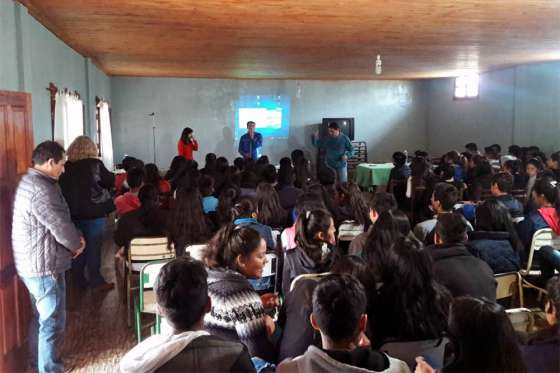 Estudiantes de Los Toldos comprometidos contra la violencia