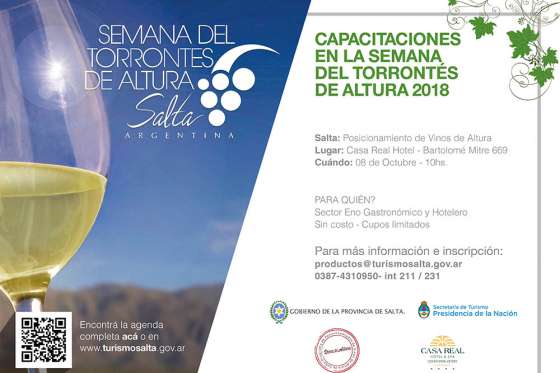 Se realizarán capacitaciones destinadas al sector gastronómico y hotelero