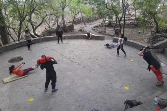 Intensa actividad en el Gym del Cerro