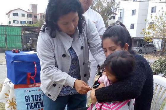 Campaña contra el sarampión y la rubeola: Salud Pública intensifica vacunación en niños