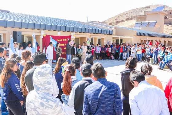 Fue inaugurado el nuevo edificio de la escuela N° 4272 del Abra El Sauce, en Iruya
