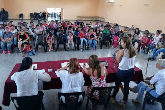 Sortearon ubicación de terrenos para preadjudicatarios de Las Lajitas