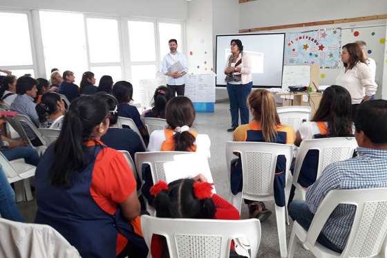 Acompañantes Educativos inician el ciclo de formación “Educar desde la cuna”