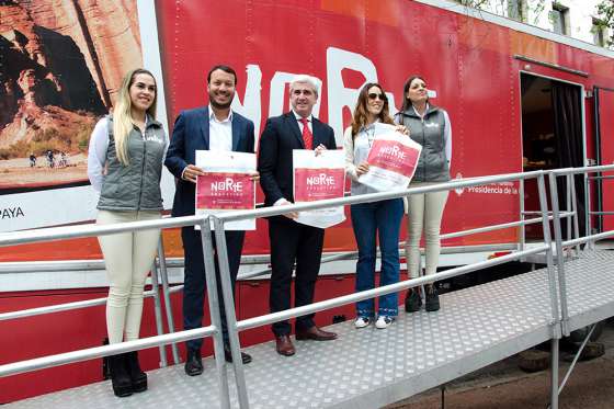 Hasta el domingo estará en Salta el Tráiler Norte Experiencia 360°