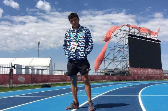 Debuta el salteño Luciano Méndez en los Juegos Olímpicos de la Juventud