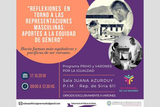 Formación exclusiva para varones en materia de género