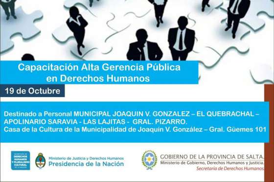 Personal de municipios de Anta recibirá capacitación en derechos humanos