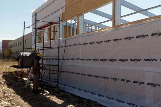 Construyen un nuevo establecimiento de nivel inicial en la zona norte de la Capital