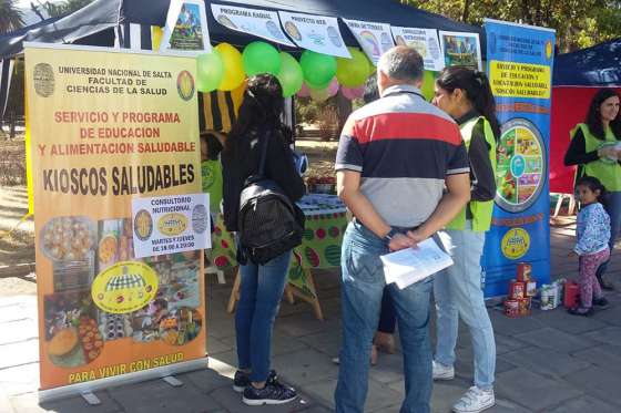 En el Día Mundial de la Alimentación promocionaron hábitos de vida saludables