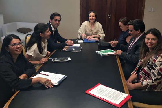 Informaron a la embajadora de la UE en la Argentina sobre avances del programa con Alentejo, Portugal