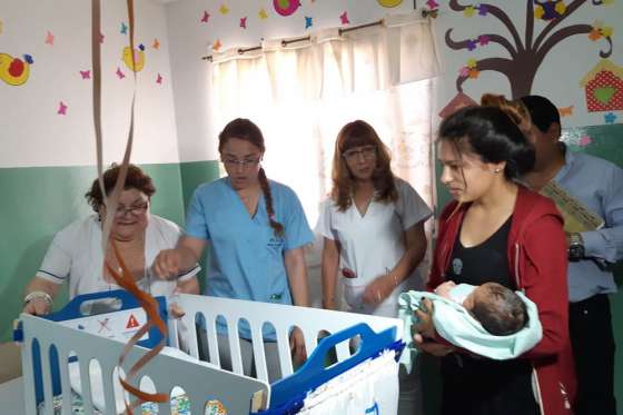Nuevas salas de maternidad, infancia e internación abreviada en el hospital de Apolinario Saravia