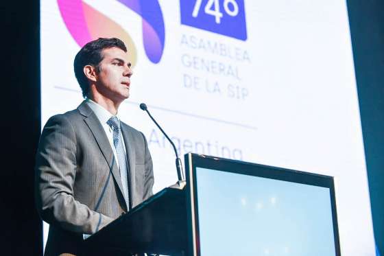 En la 74º Asamblea de la SIP Urtubey dijo que la libertad de prensa y expresión es el freno social al poder