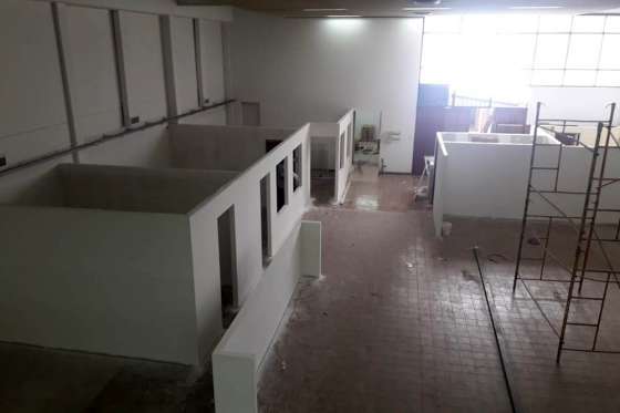 Están próximos a terminar los trabajos de adecuación de las nuevas oficinas del IPS en Mitre 355