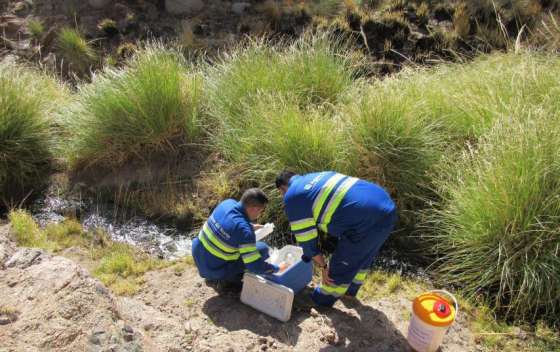 Aguas del Norte brindó asistencia técnica en la comunidad de Tacuil
