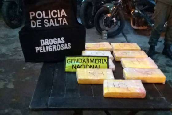 Detenidos con más de 80 mil dosis de cocaína