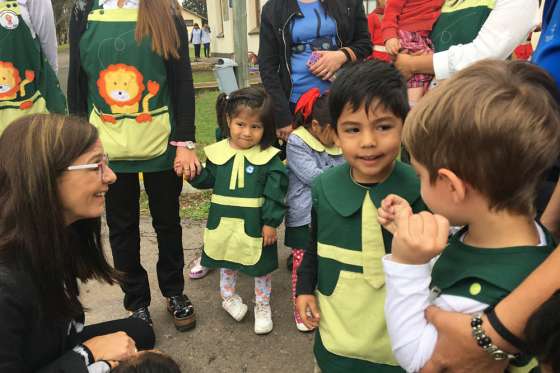 Alumnos del Nivel Inicial participaron en la V Expo Jardineros en Acción